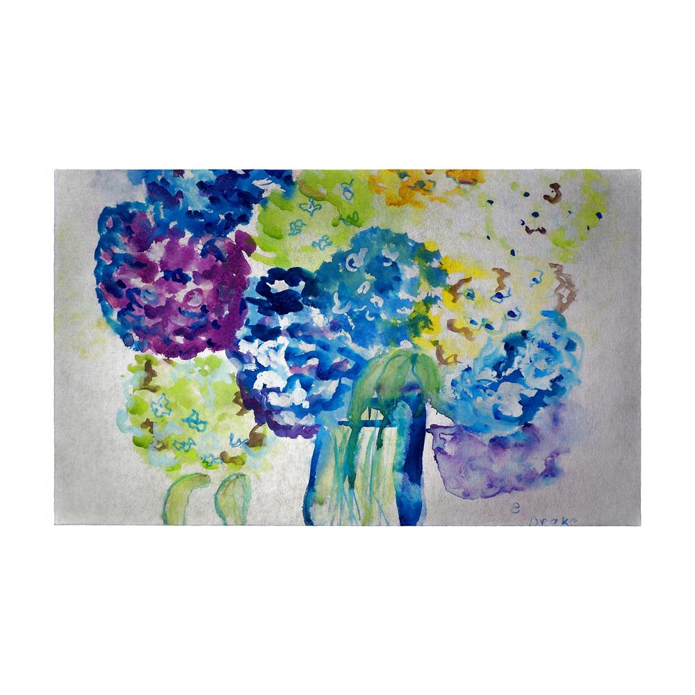 Betsy's Hydrangea Door Mat 30x50