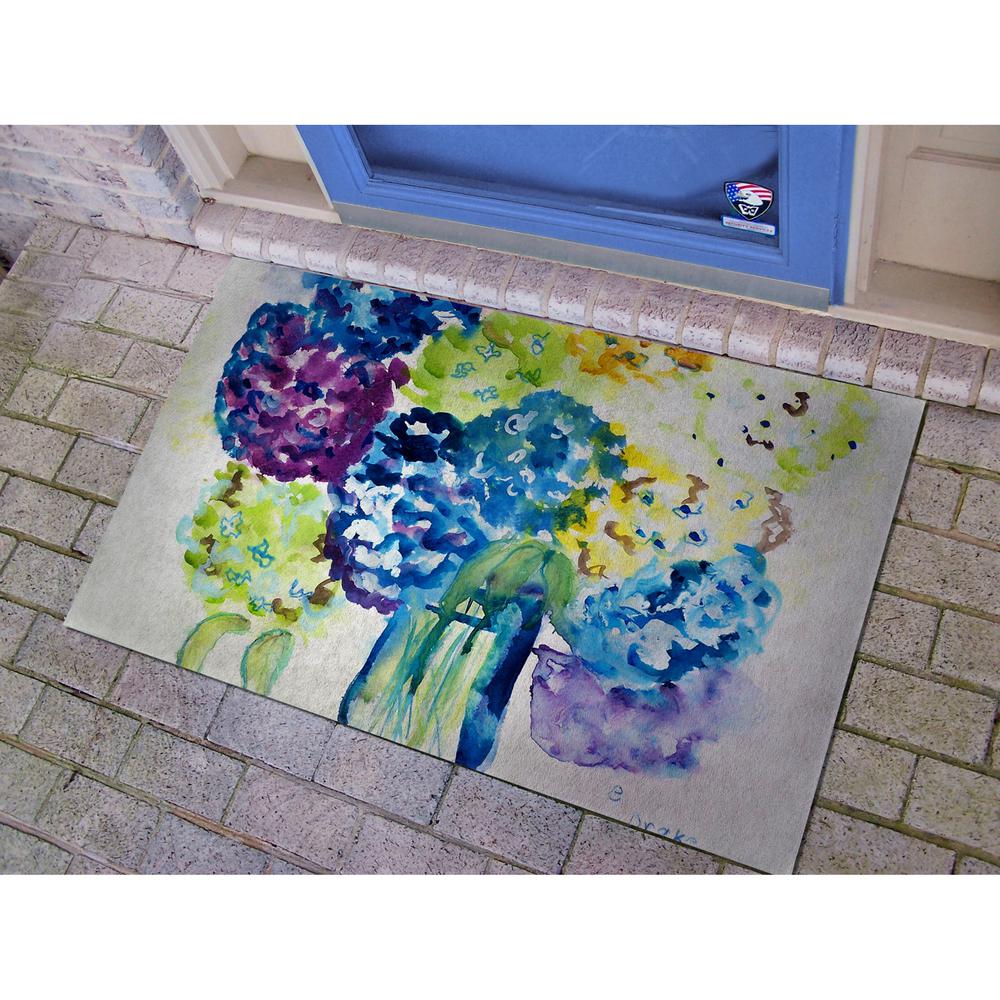 Betsy's Hydrangea Door Mat 30x50