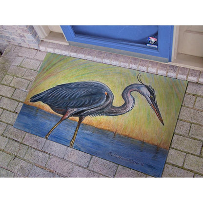 Blue Heron Door Mat 30x50