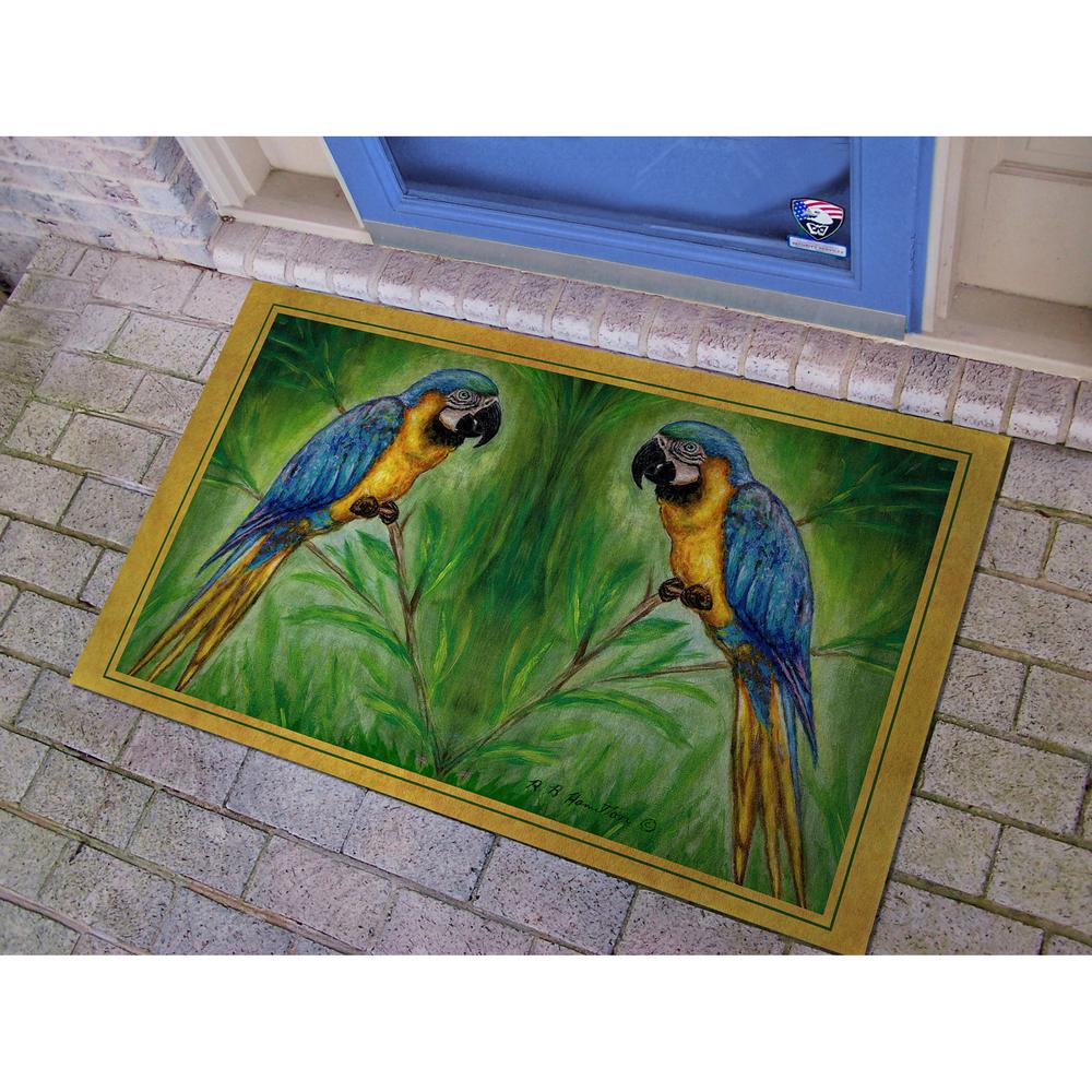 Blue Macaw Door Mat 30x50