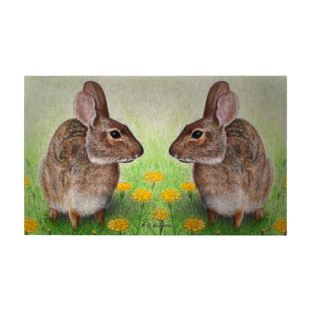 Rabbits Door Mat 30x50
