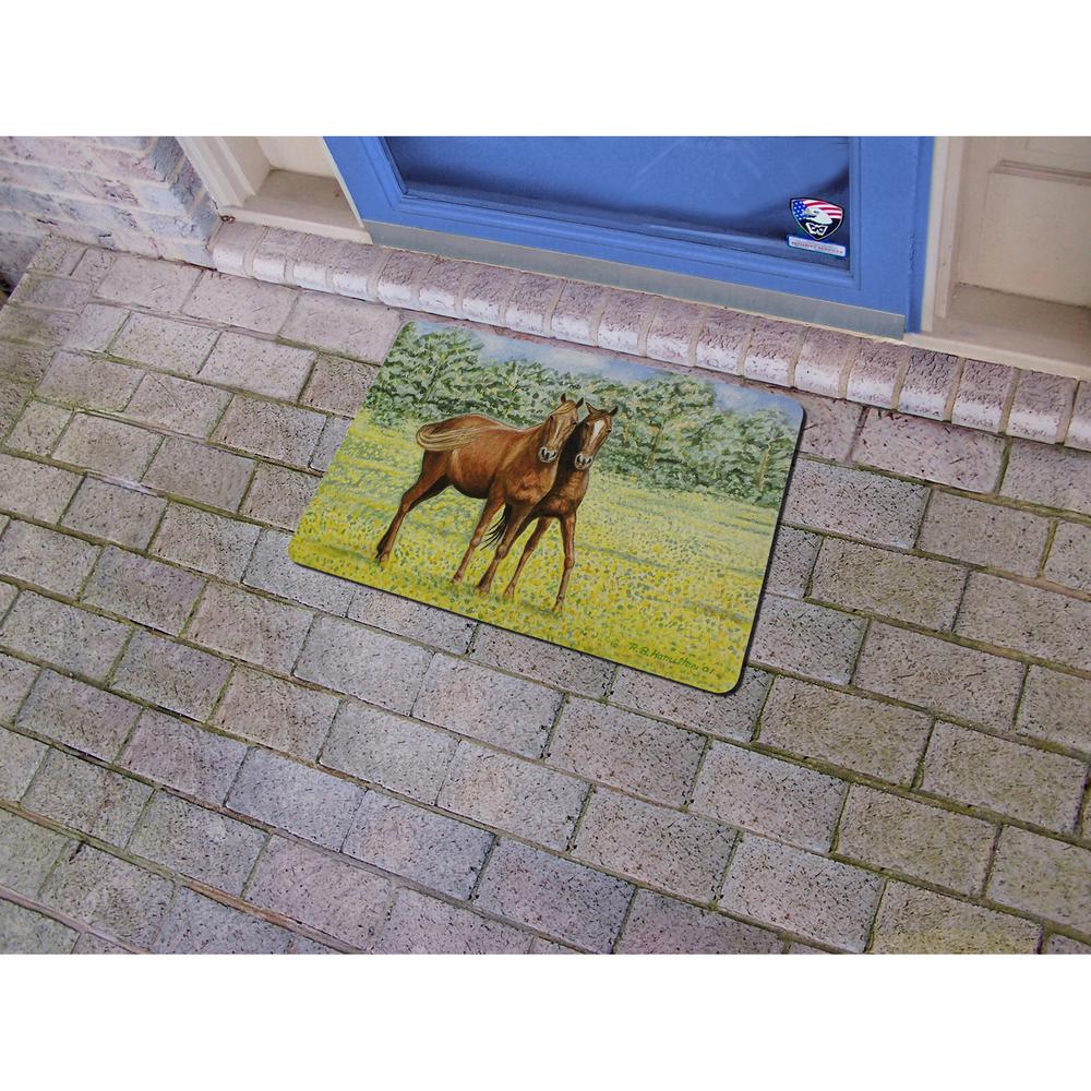 Horses Door Mat 18x26