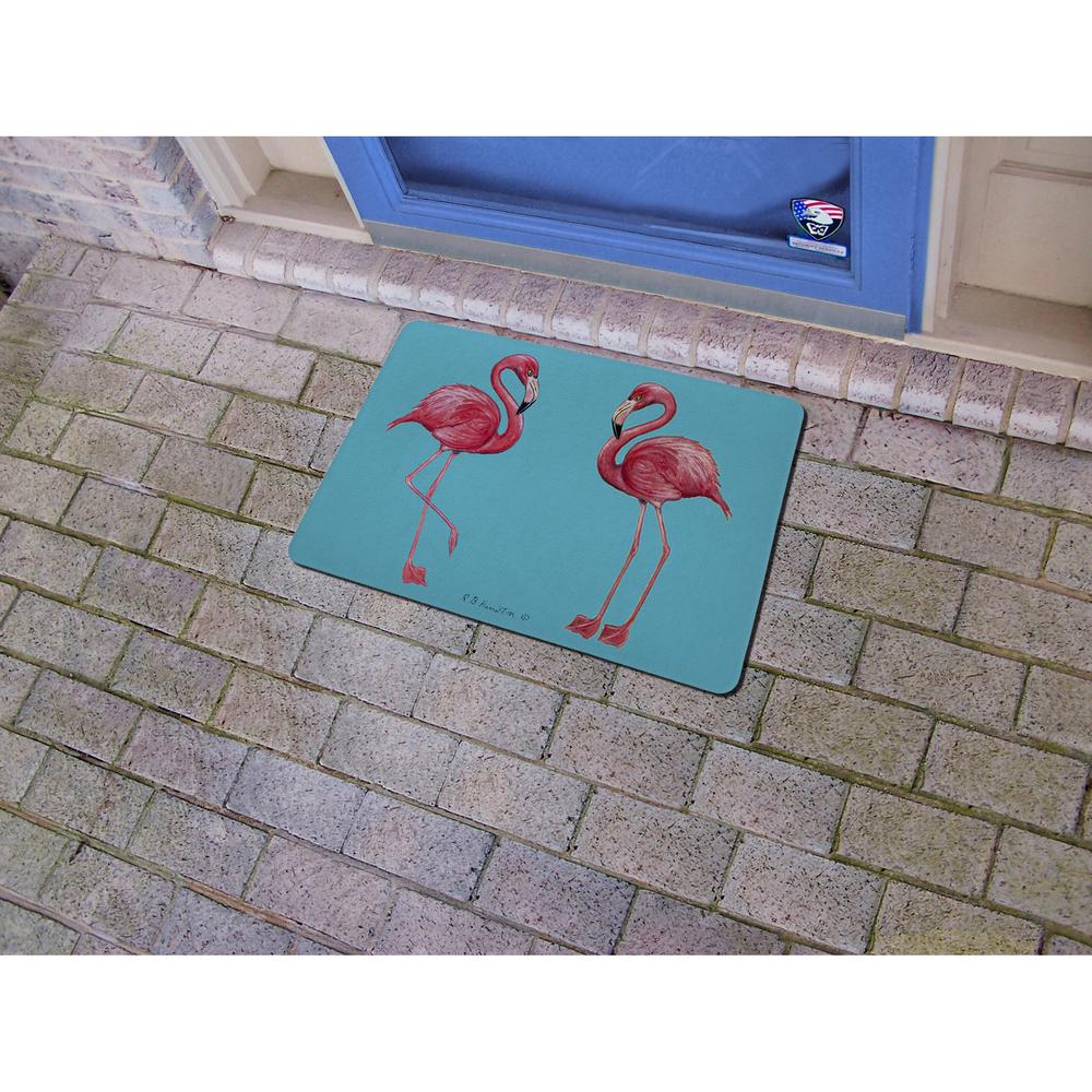 Flamingo Door Mat 18x26