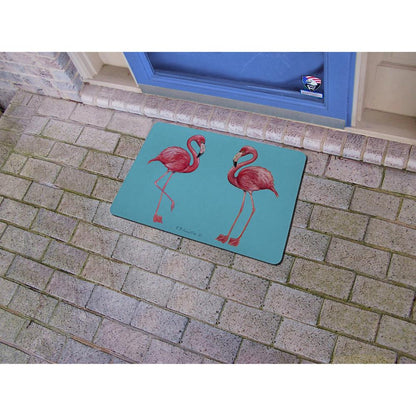 Flamingo Door Mat 18x26