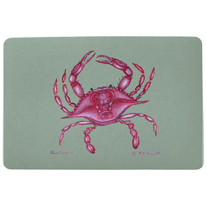 Pink Crab Door Mat 18x26
