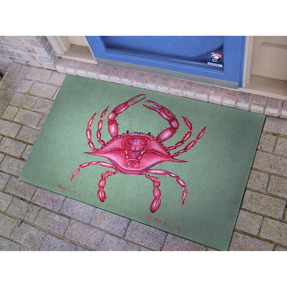 Pink Crab Door Mat 30x50