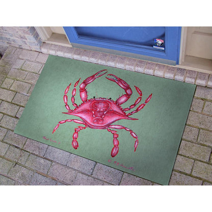 Pink Crab Door Mat 30x50