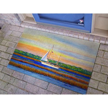 Marsh Sailing Door Mat Large 30"x50"