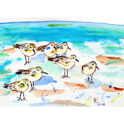 Seven Sanderlings Door Mat 18"x26"