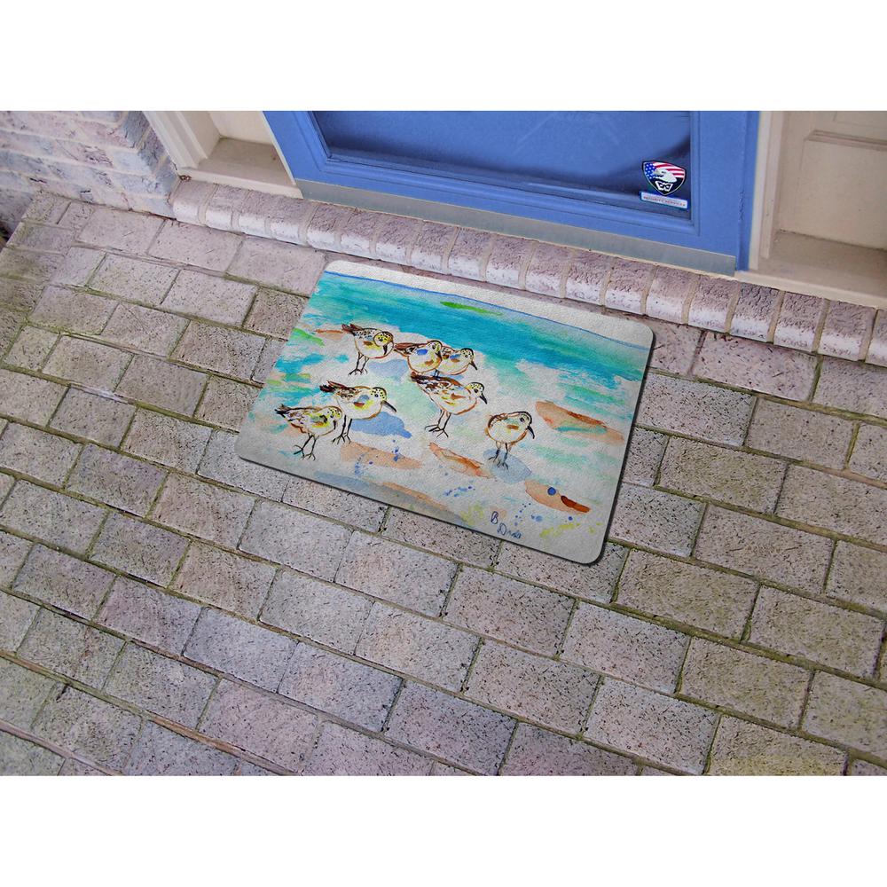 Seven Sanderlings Door Mat 18"x26"