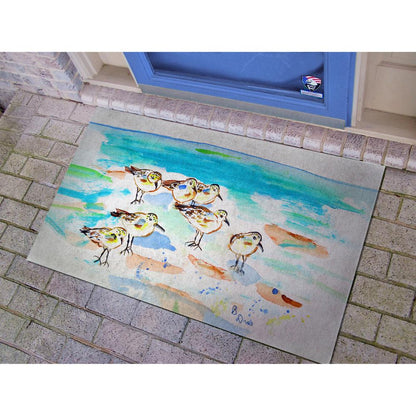 Seven Sanderlings Door Mat Large 30"x50"