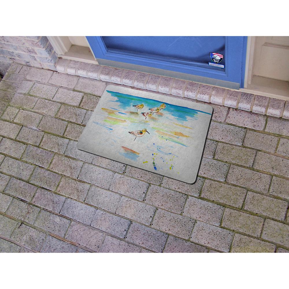 Five Sanderlings Door Mat 18"x26"