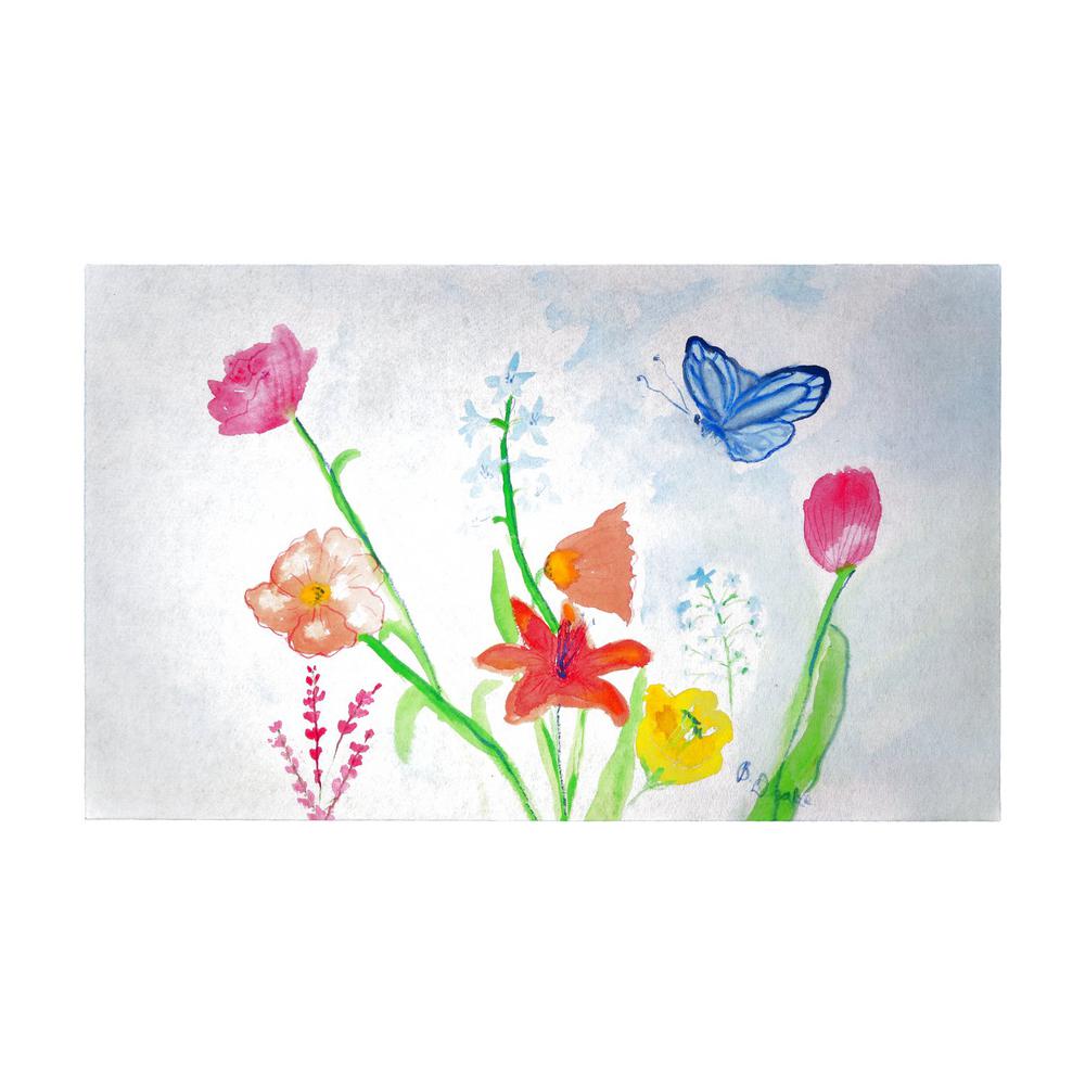 Pastel Garden Door Mat 30x50