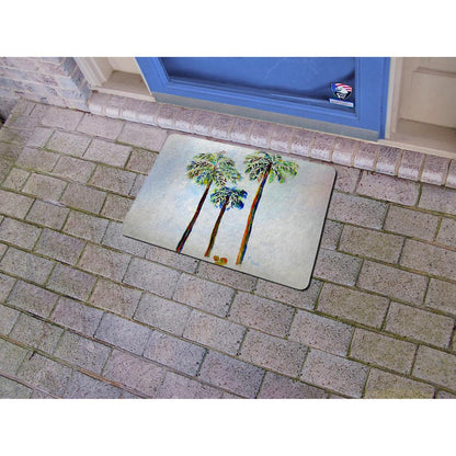 Three Palms Door Mat 18x26