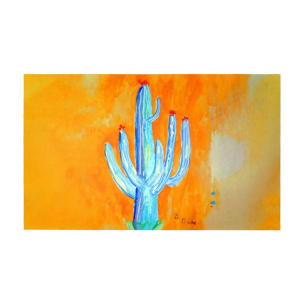 Tall Cactus Door Mat 30x50
