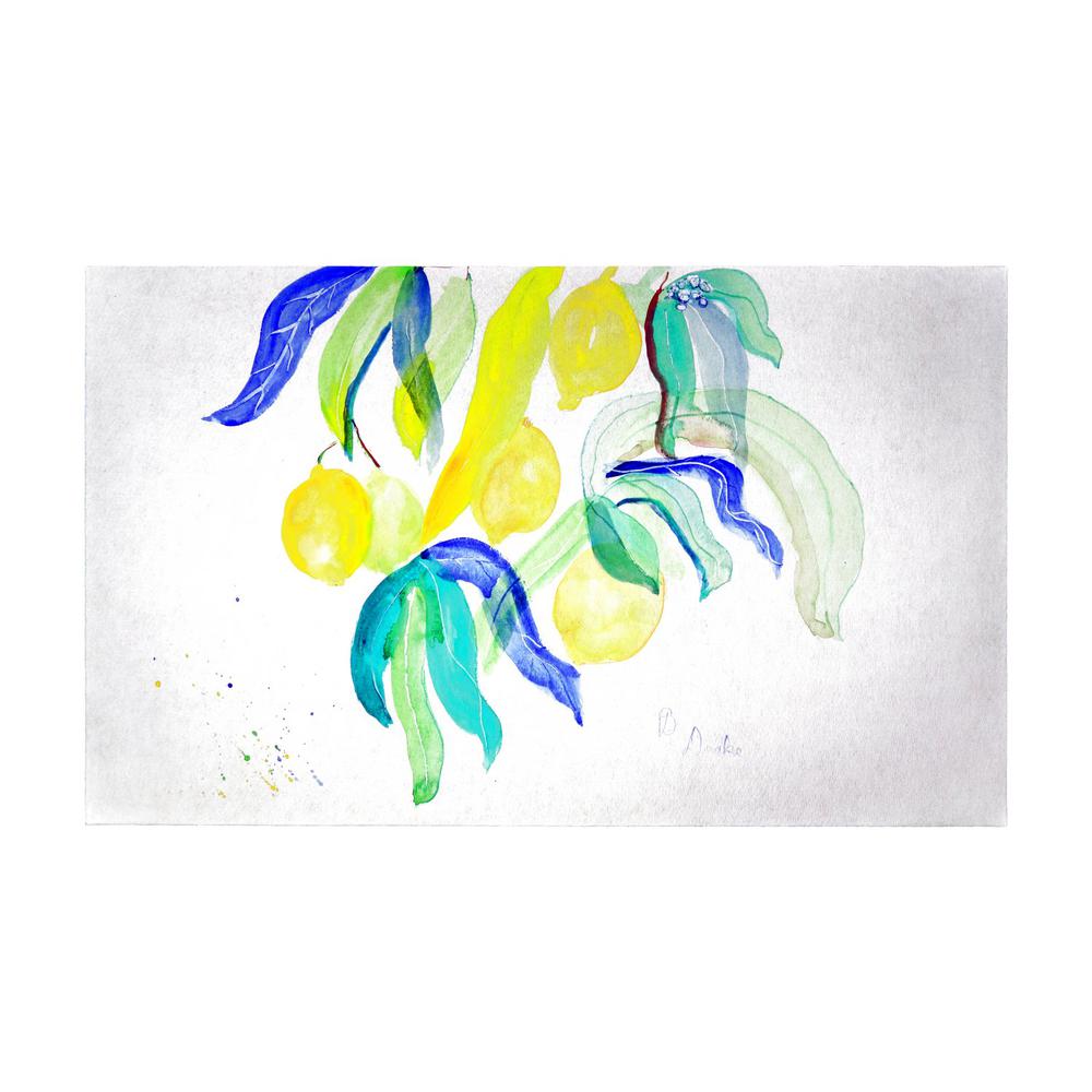 Lemon Tree Door Mat 30x50