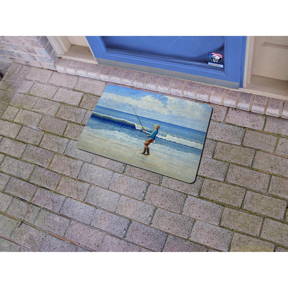 Surf Fishing Door Mat 18x26