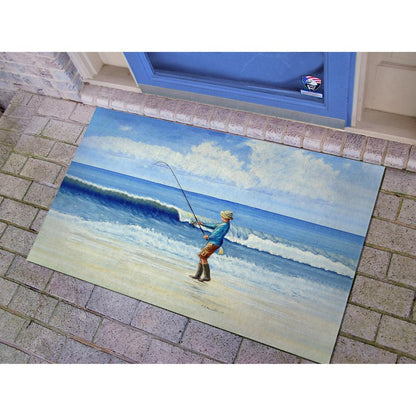 Surf Fishing Door Mat 30x50