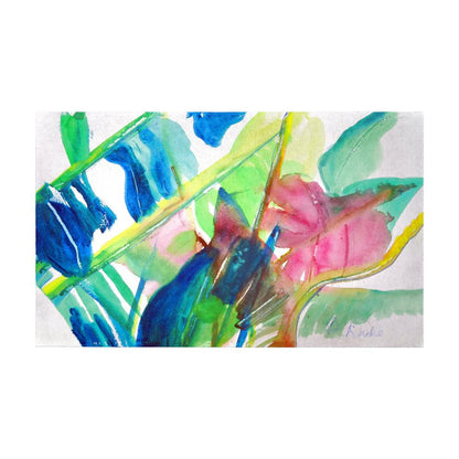 Pink Palms Door Mat 30x50