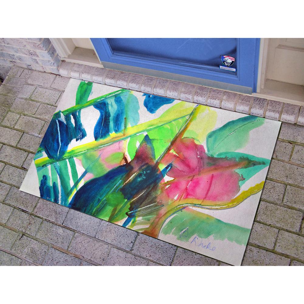 Pink Palms Door Mat 30x50