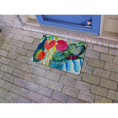 Cyclamen Plant Door Mat 18x26