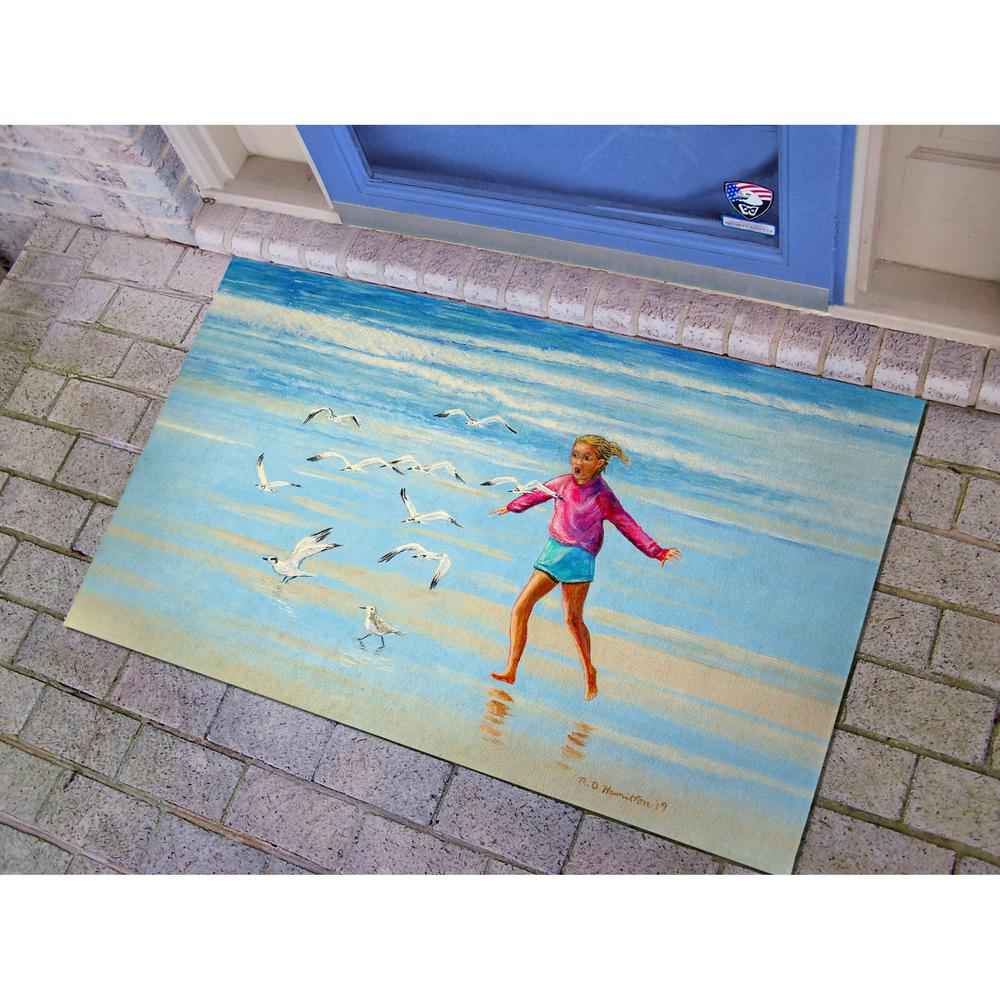 Chasing Gulls Door Mat 30x50