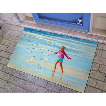 Chasing Gulls Door Mat 30x50