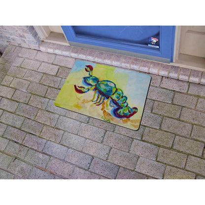 Colorful Lobster Door Mat 18x26