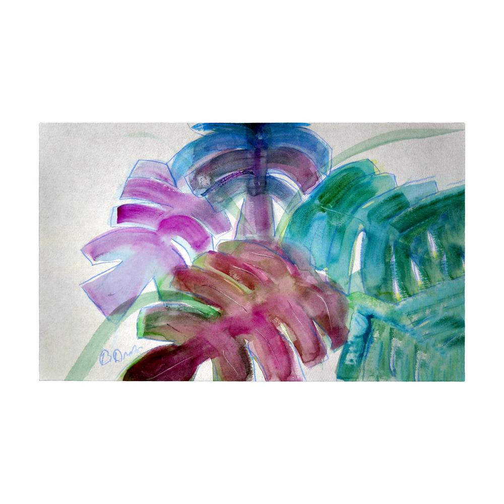 Monstera Leaves Door Mat 30x50