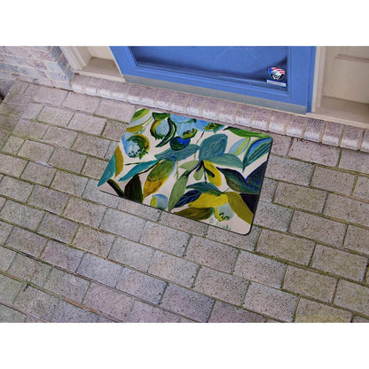 Betsy's Blueberries Door Mat 18x26