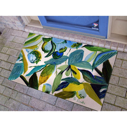 Betsy's Blueberries Door Mat 30x50