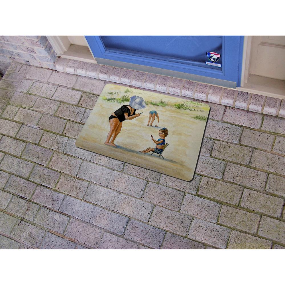 Smile for Grandma Door Mat 18x26