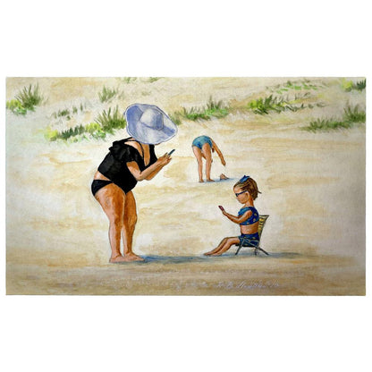 Smile for Grandma Door Mat 30x50