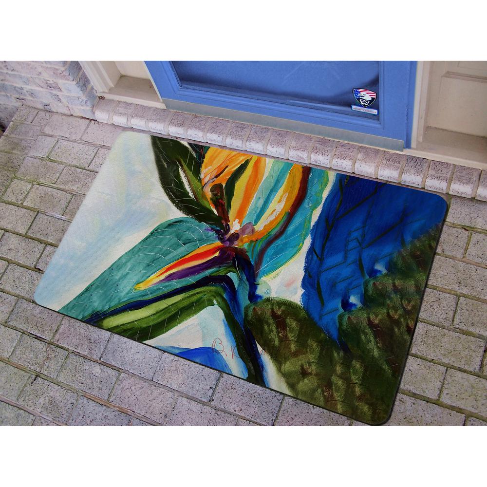 Teal Paradise Door Mat 18x26