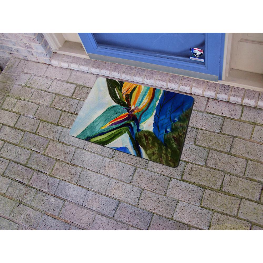 Teal Paradise Door Mat 18x26