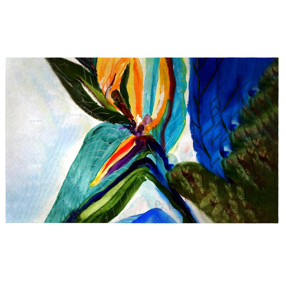 Teal Paradise Door Mat 30x50