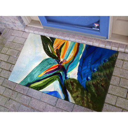 Teal Paradise Door Mat 30x50