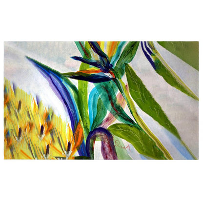 Teal Paradise II Door Mat 30x50