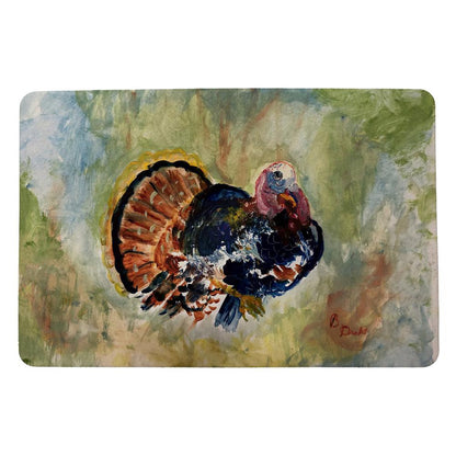 Colorful Turkey Door Mat 18x26