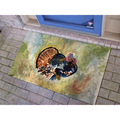 Colorful Turkey Door Mat 30x50