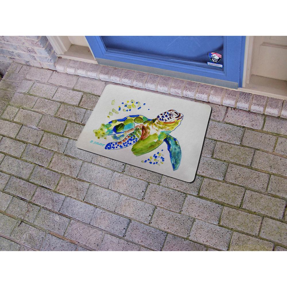 Baby Sea Turtle Door Mat 18x26