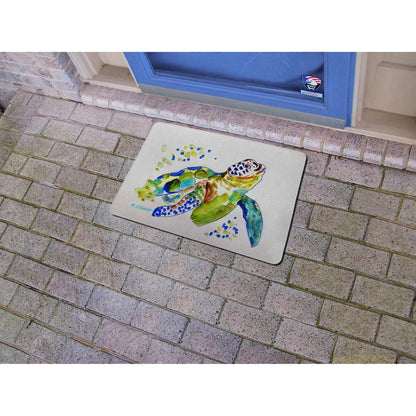 Baby Sea Turtle Door Mat 18x26