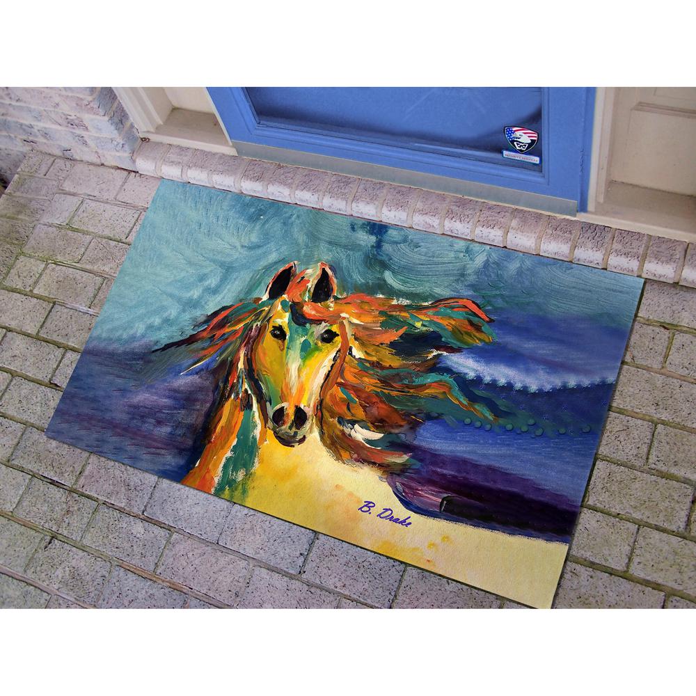 Colorful Horse Door Mat 30x50