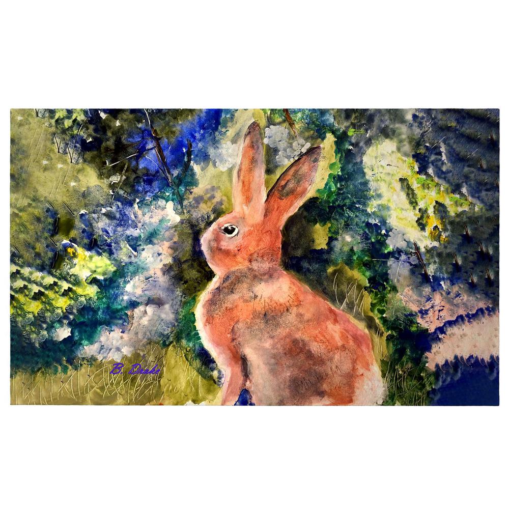 Cottontail Rabbit Door Mat 30x50