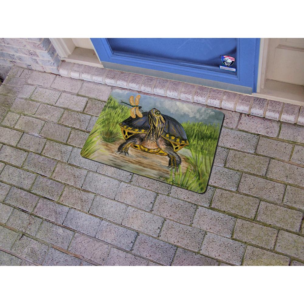 Dragonfly to Turtle Small Door Mat