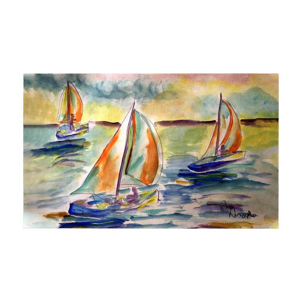 Sail Race Door Mat 30x50