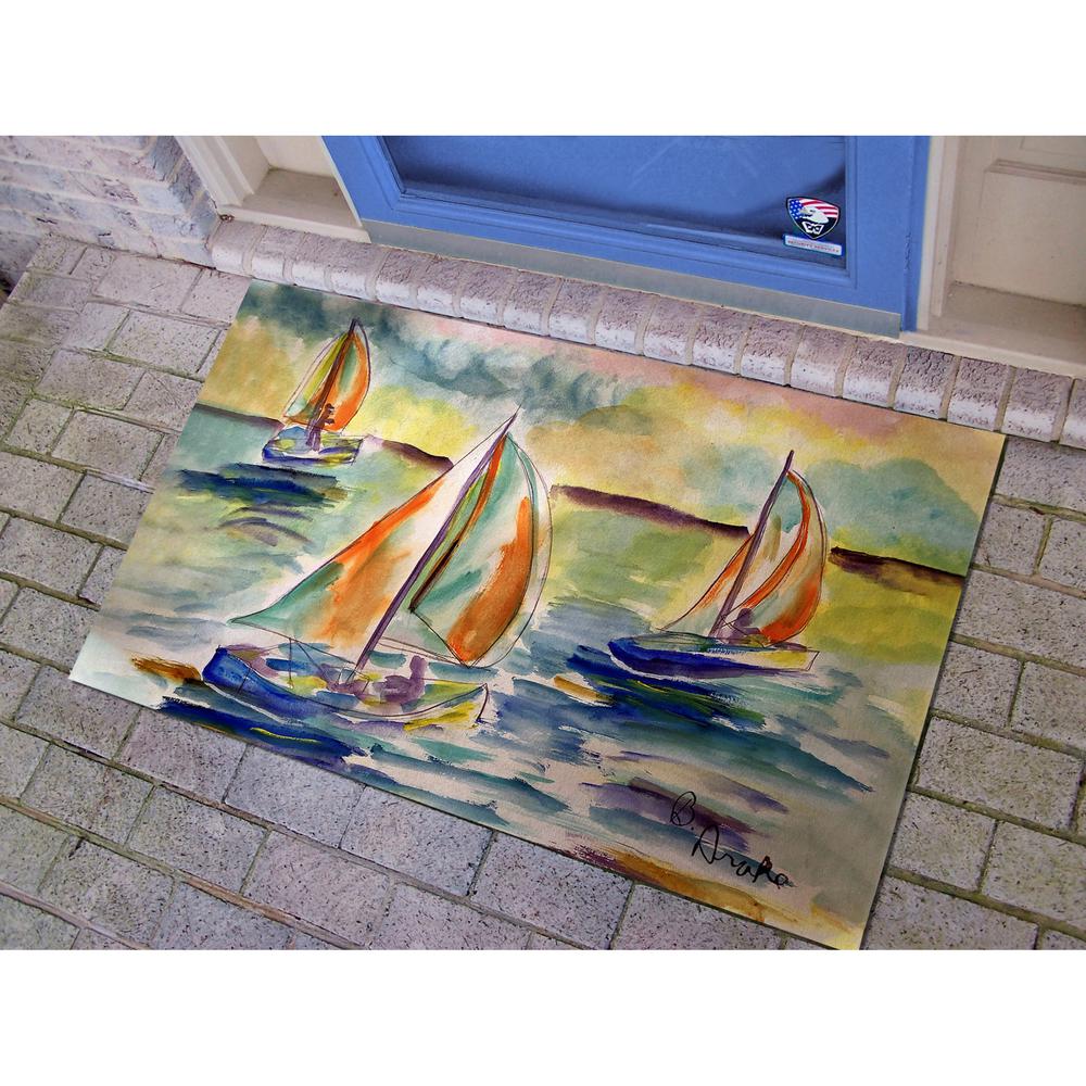 Sail Race Door Mat 30x50