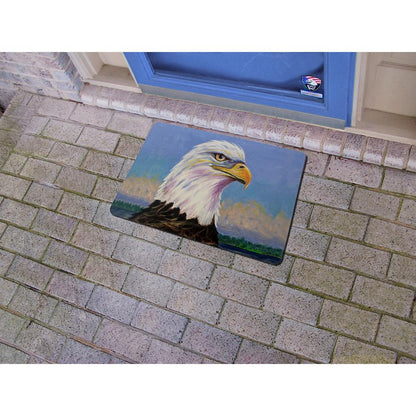 Eagle Portrait Door Mat 18x26