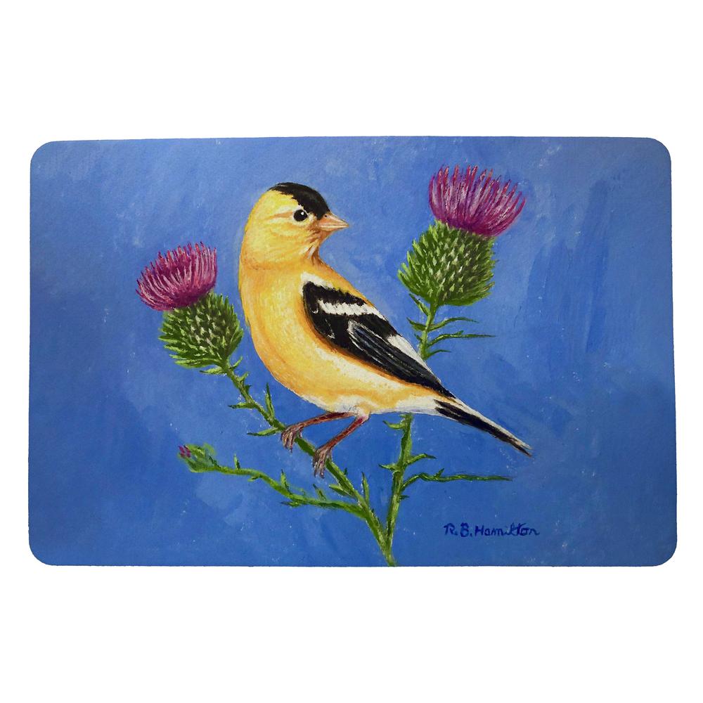 Goldfinch & Thistle Door Mat 18x26