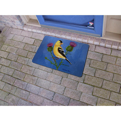 Goldfinch & Thistle Door Mat 18x26